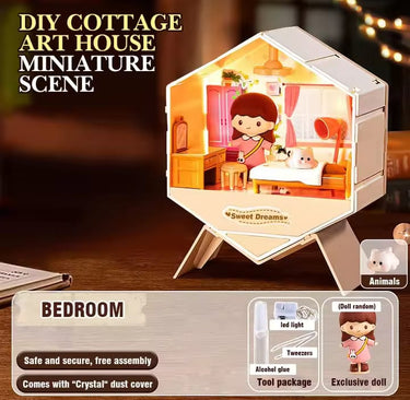 DIY Mini Creative Decoration Bedroom